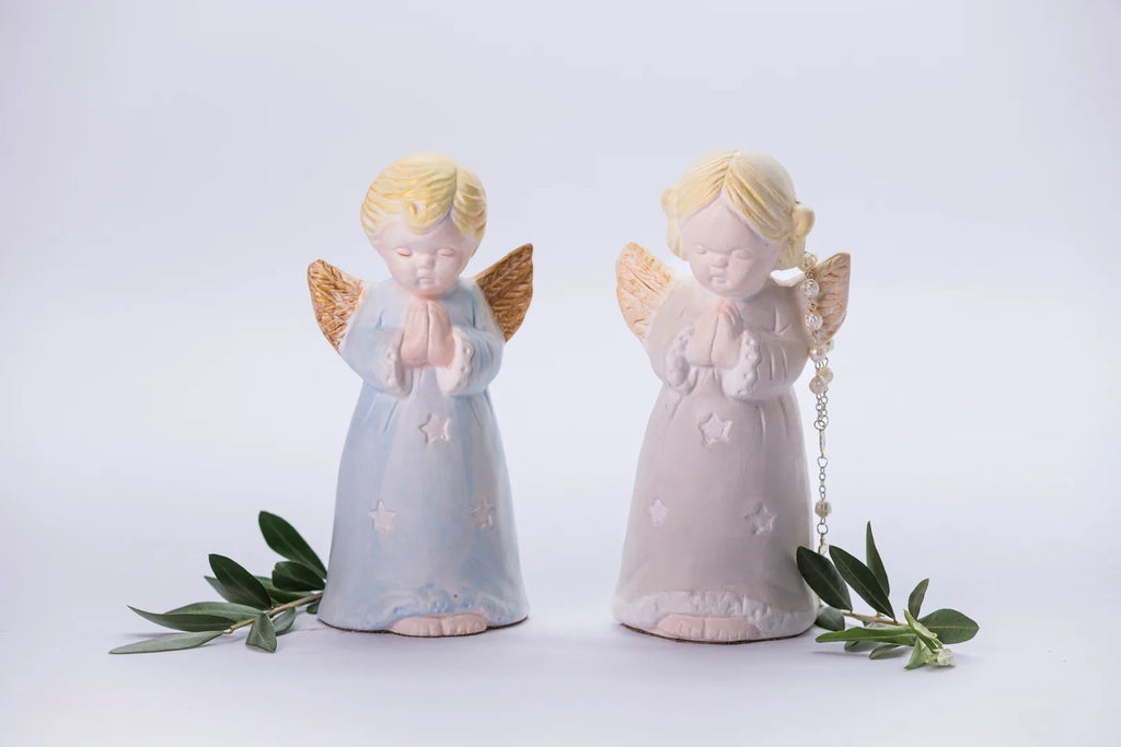 Set de figuras de ángeles