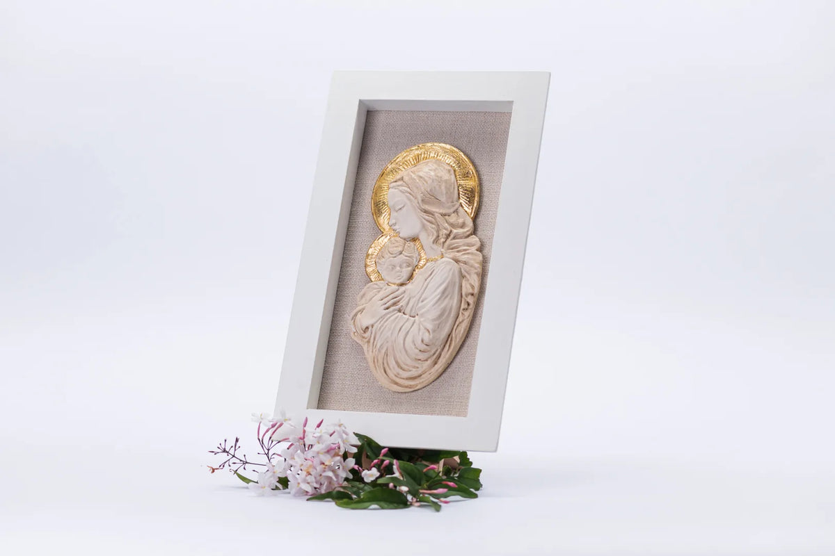 Cuadro pequeño Virgen con Niño