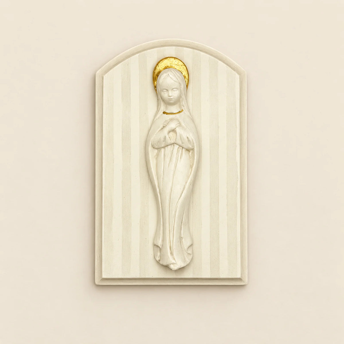 Placa vertical de Virgen
