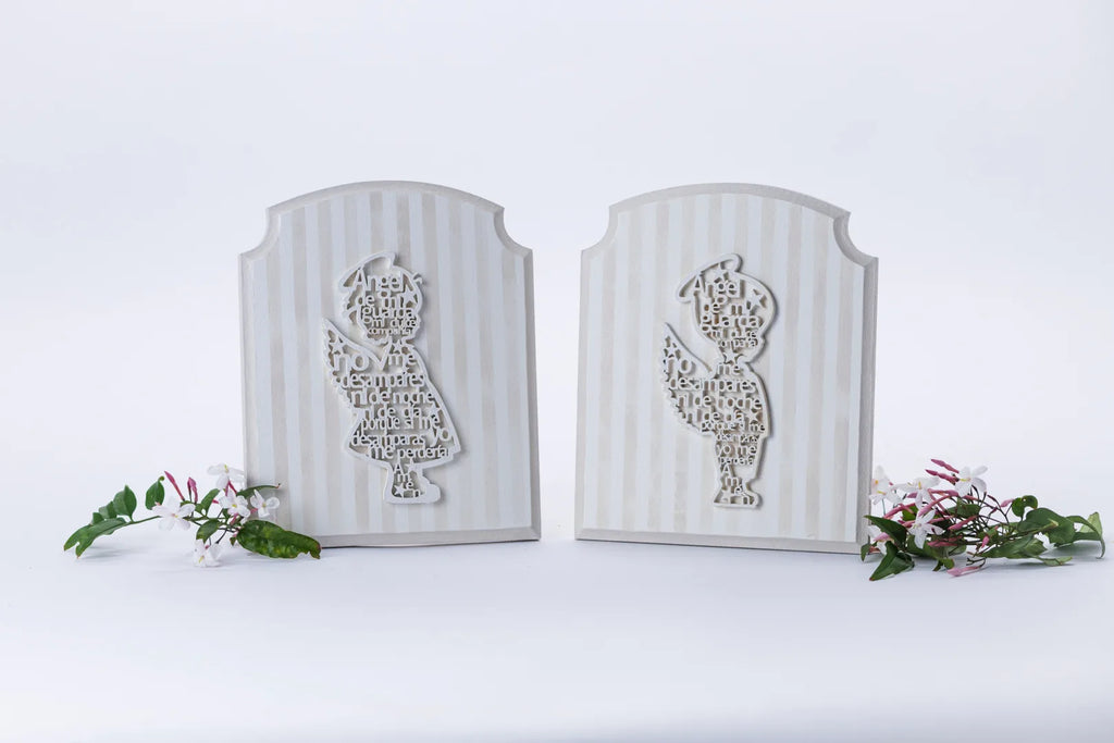 Set de placas de Primera Comunión