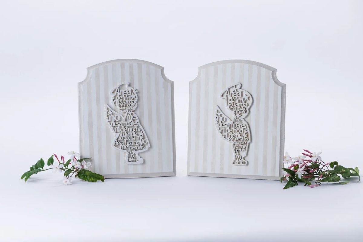 Set de placas de Primera Comunión
