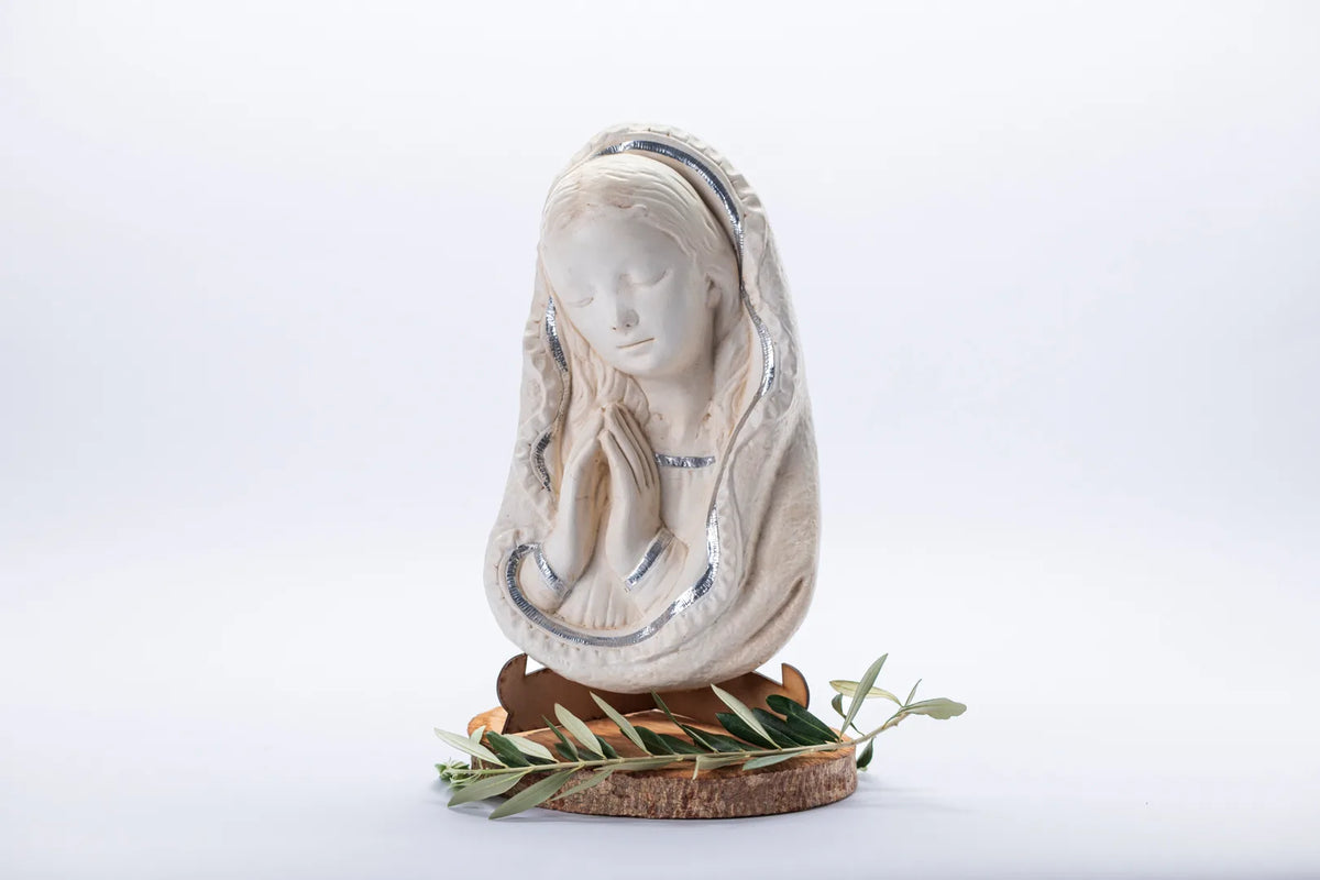 Figura de Virgen orante