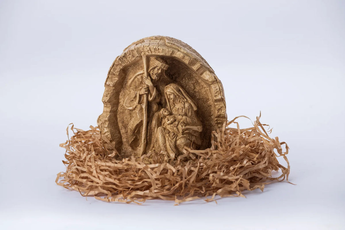 Nacimiento en arco tono bronce