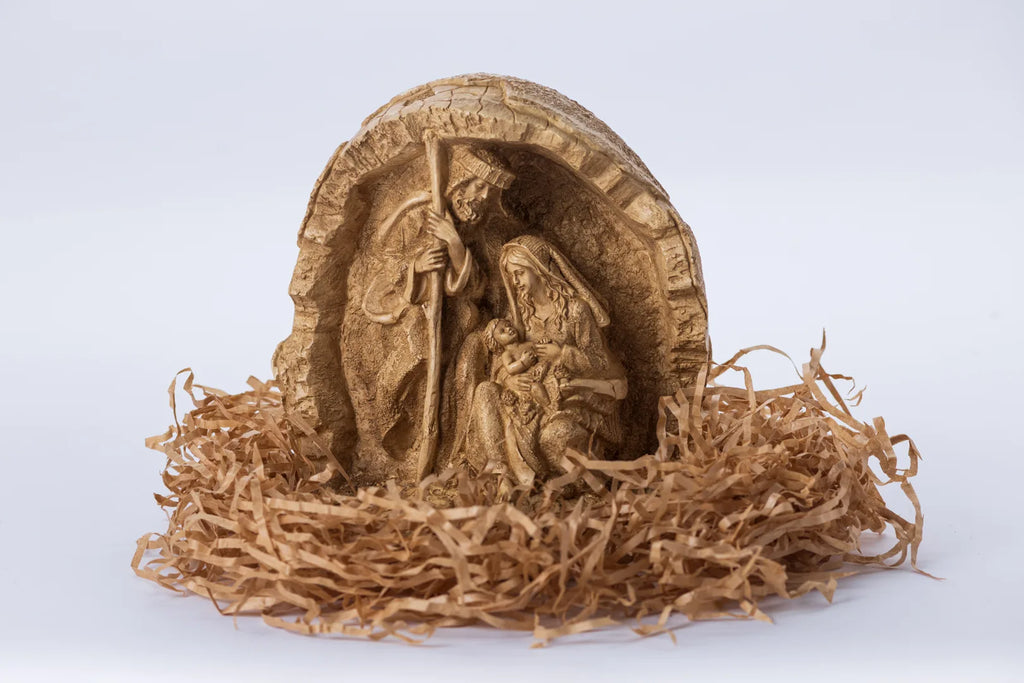 Nacimiento en arco tono bronce