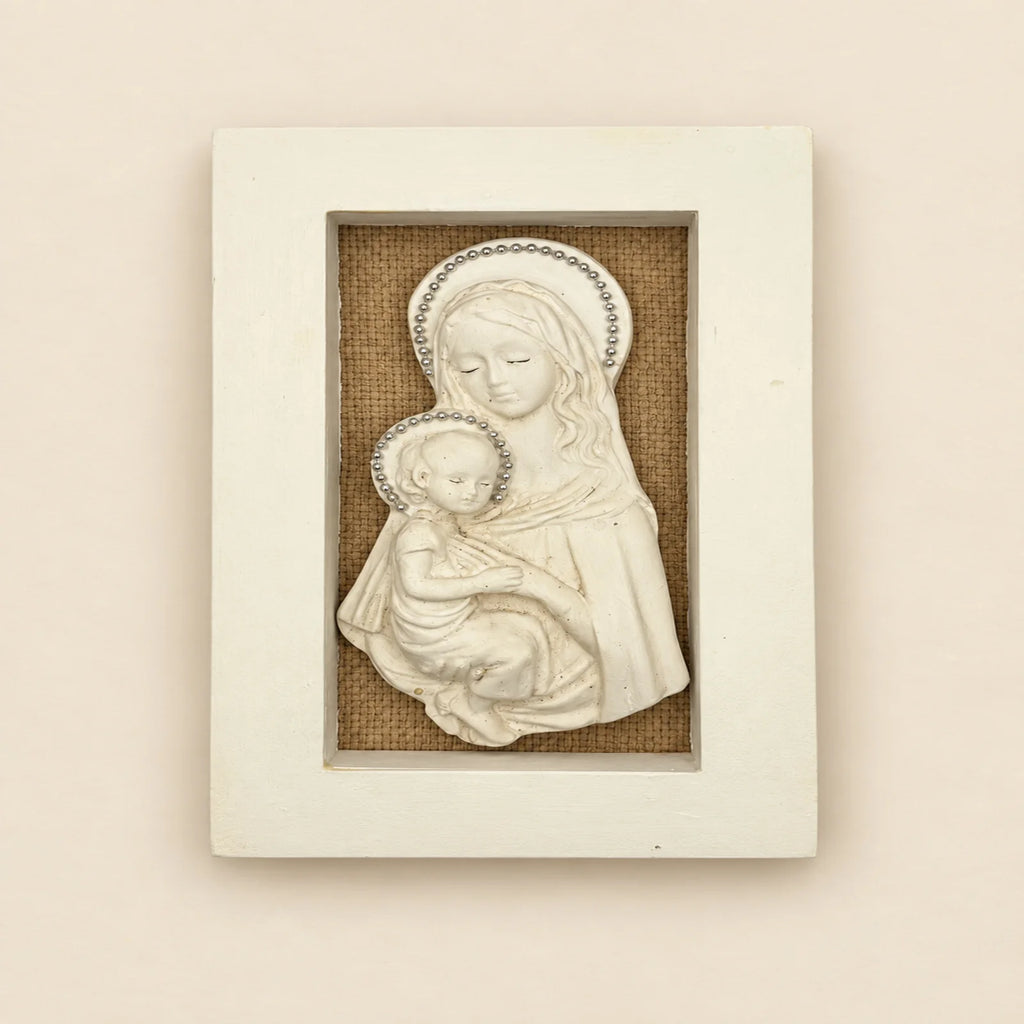 Cuadro vertical Virgen con Niño