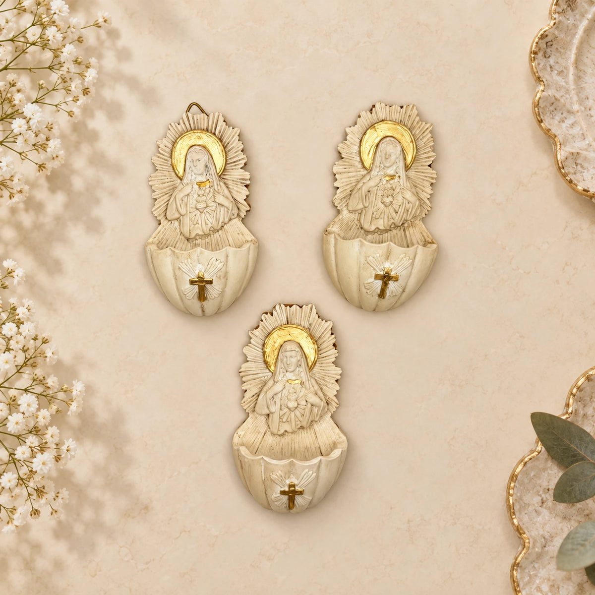 Set de benditeras con Sagrado Corazón